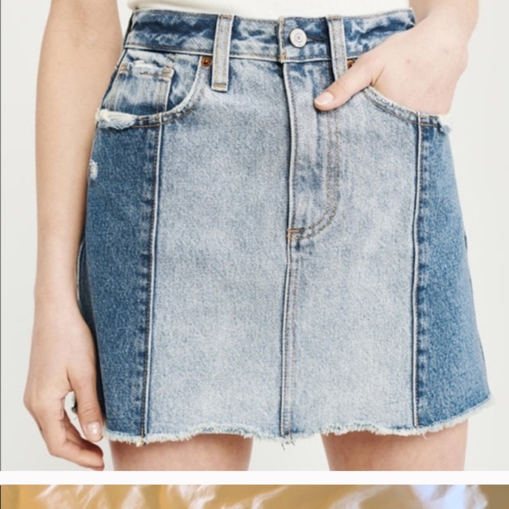 Abercrombie Jean skirt